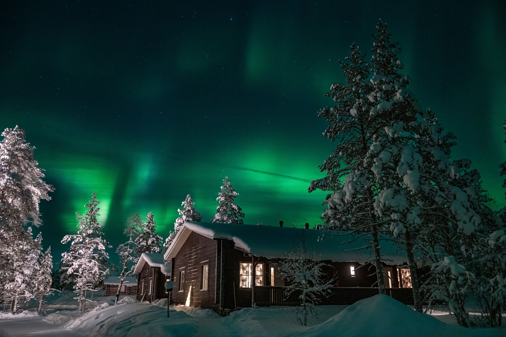 Vakantie in de winter van Lapland naar Wilderness Hotel Muotka