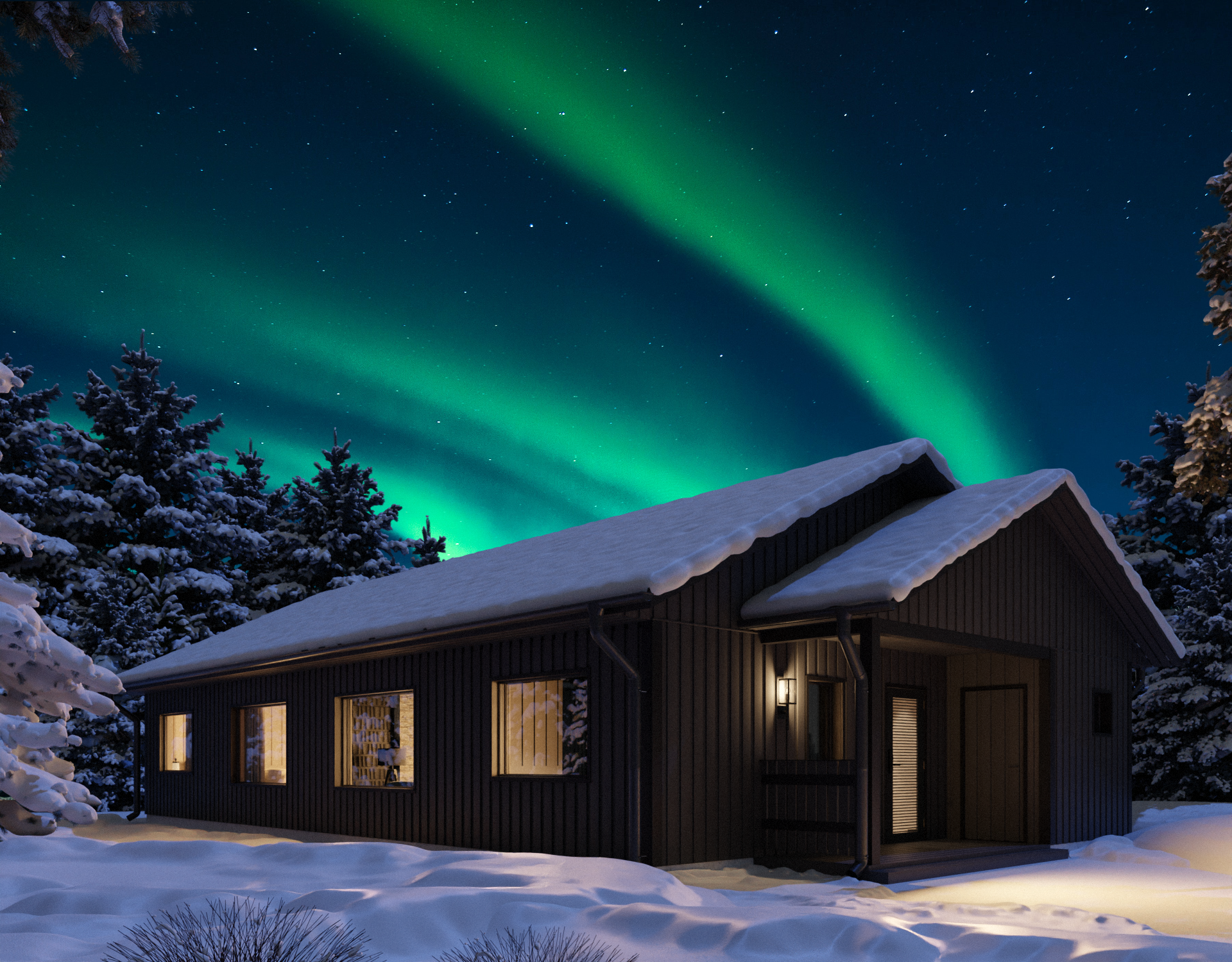 uw reis naar Lapland met verblijf bij Northern lights village in Lapland met glazen iglo's