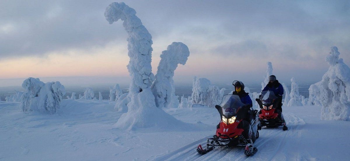 vakantie in de winter in Finland