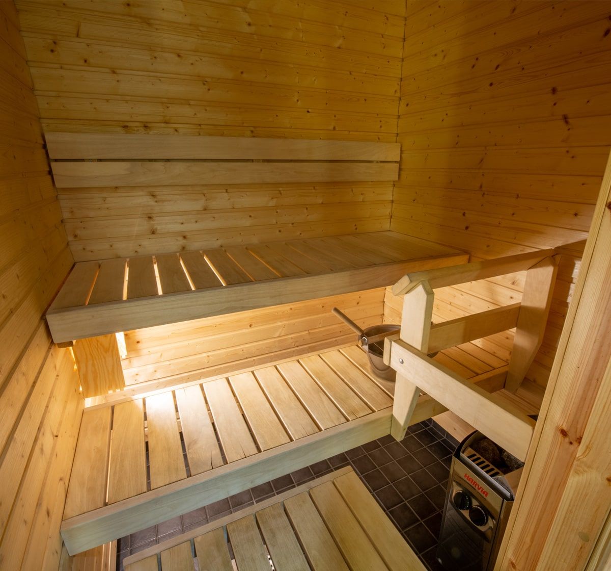 Ukkohalla Ski Chalet sauna