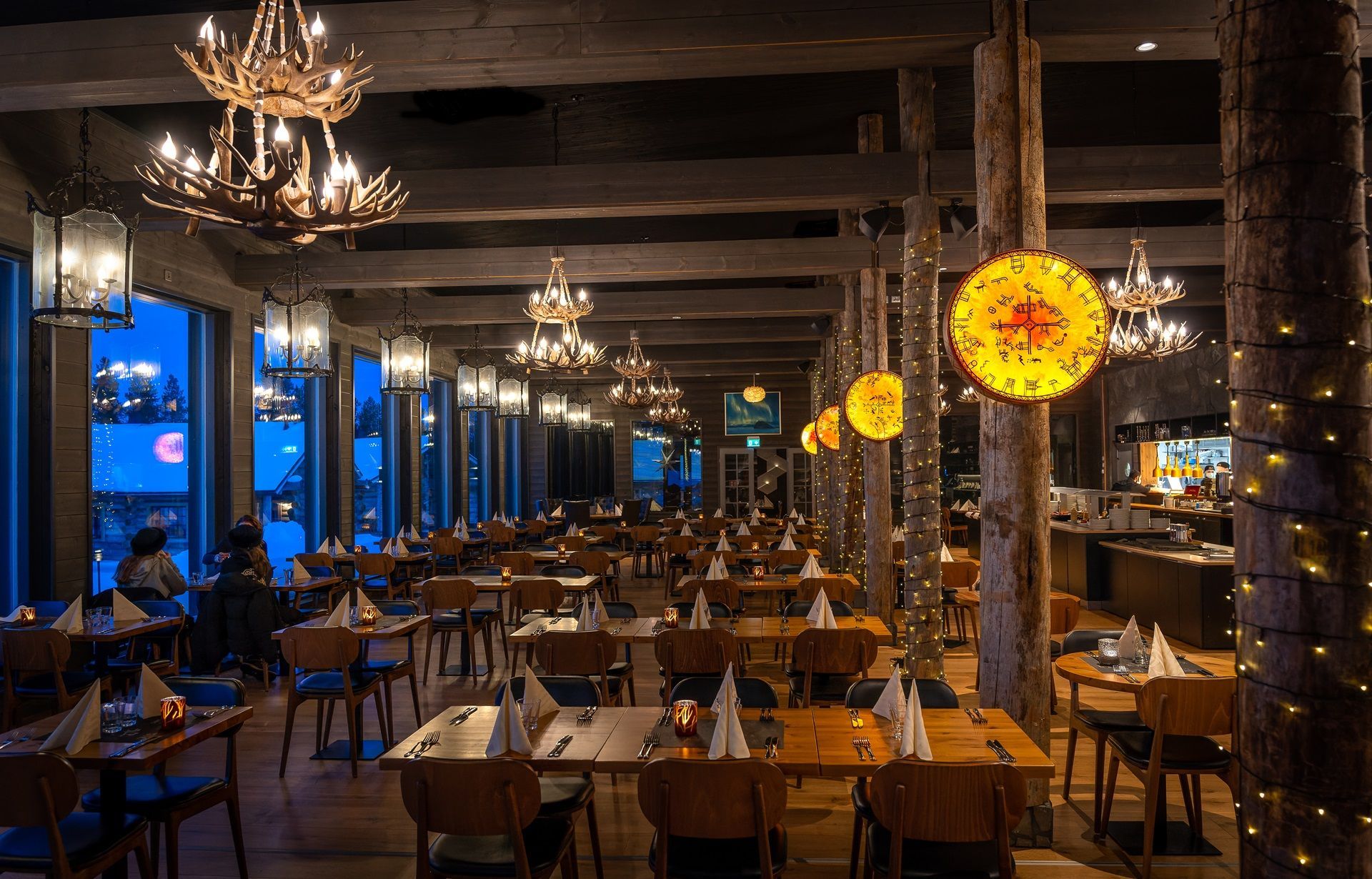 restaurant Wilderness hotel Inari Lapland