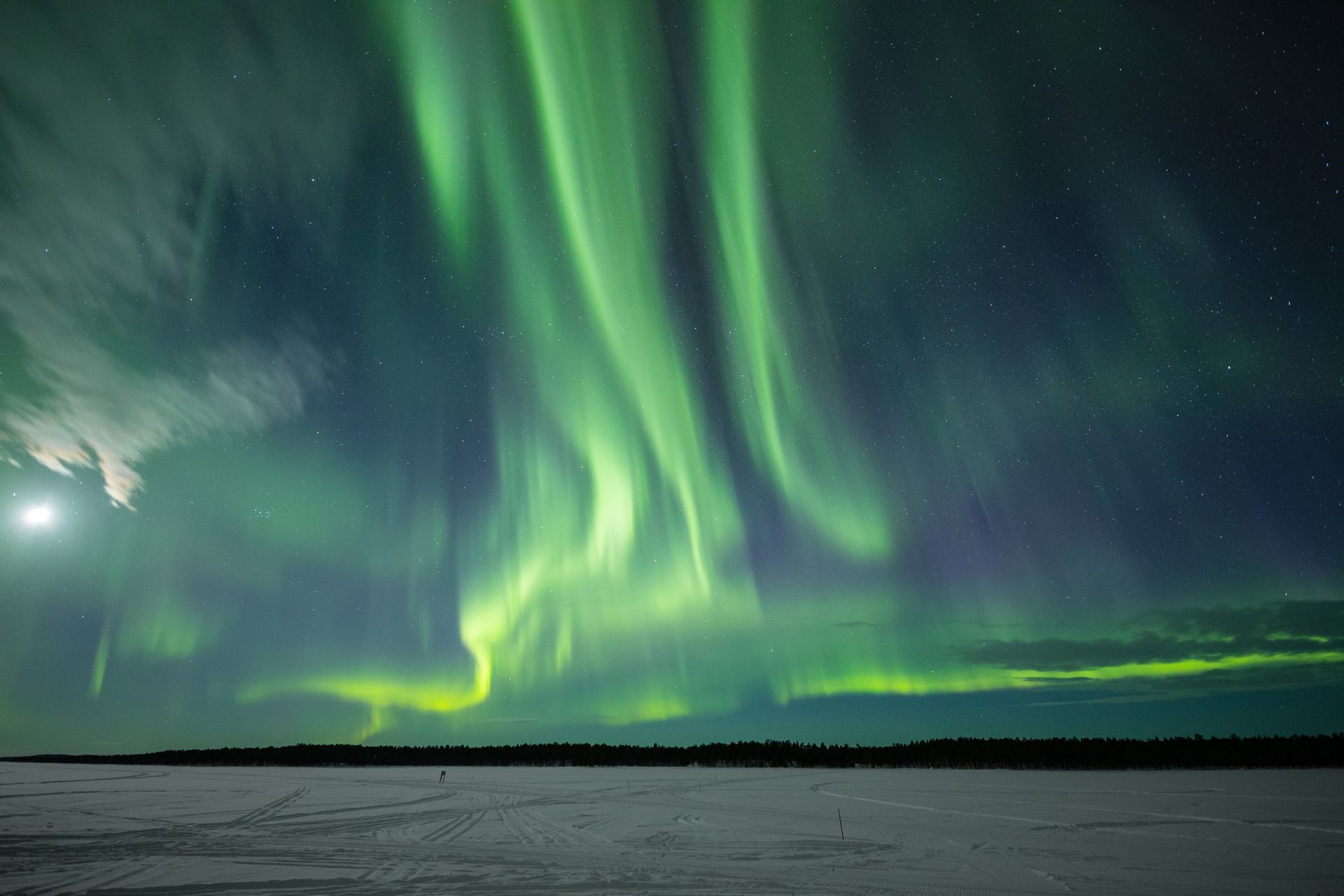 Noorderlicht in Lapland