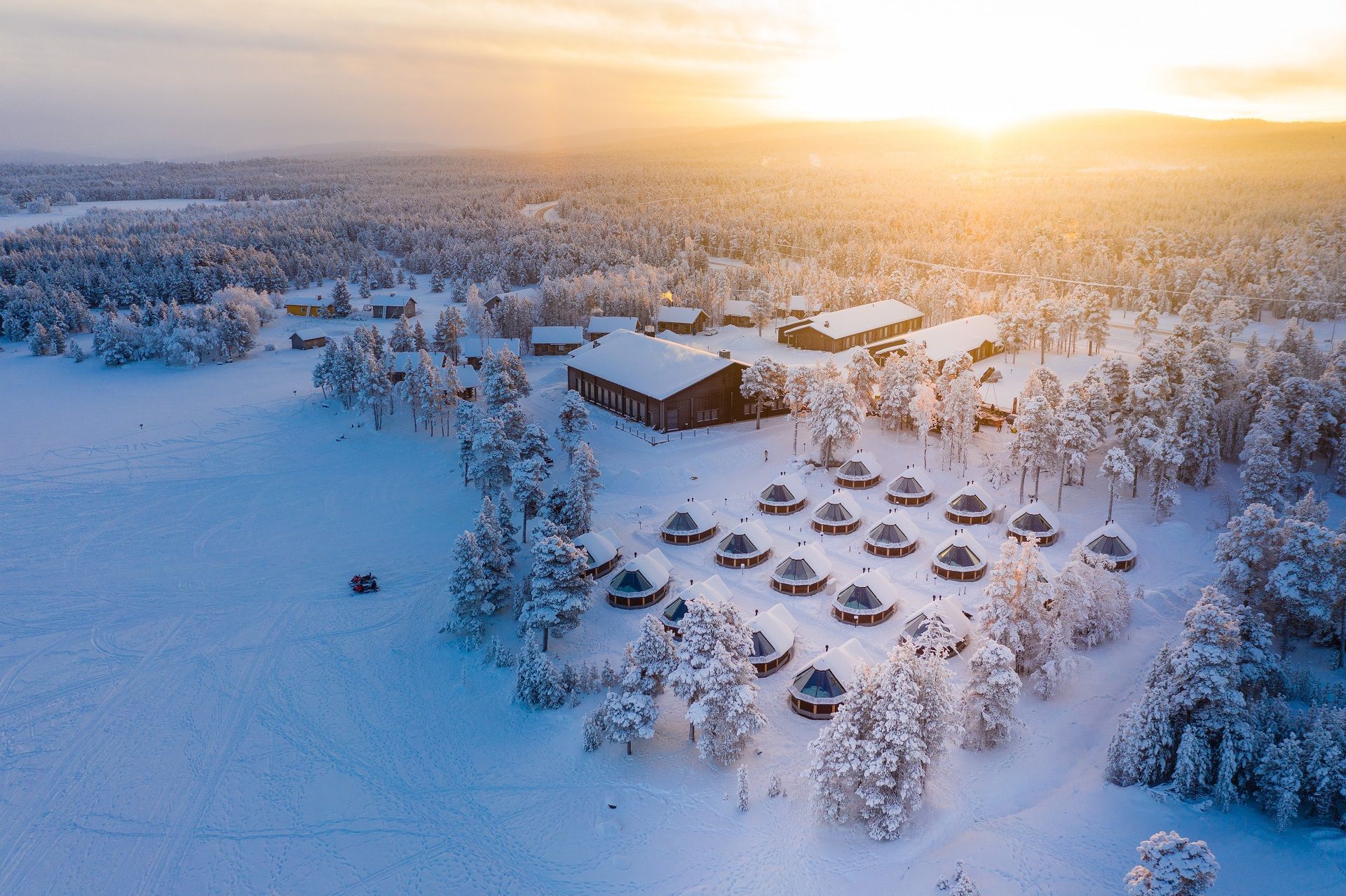reis naar Wilderness hotel Inari Lapland