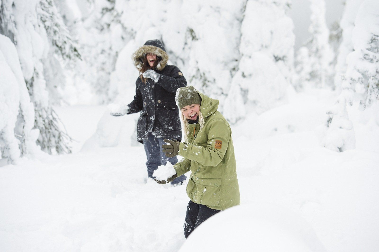 Sneeuw genoeg tijdens uw reis in de winter in Finland