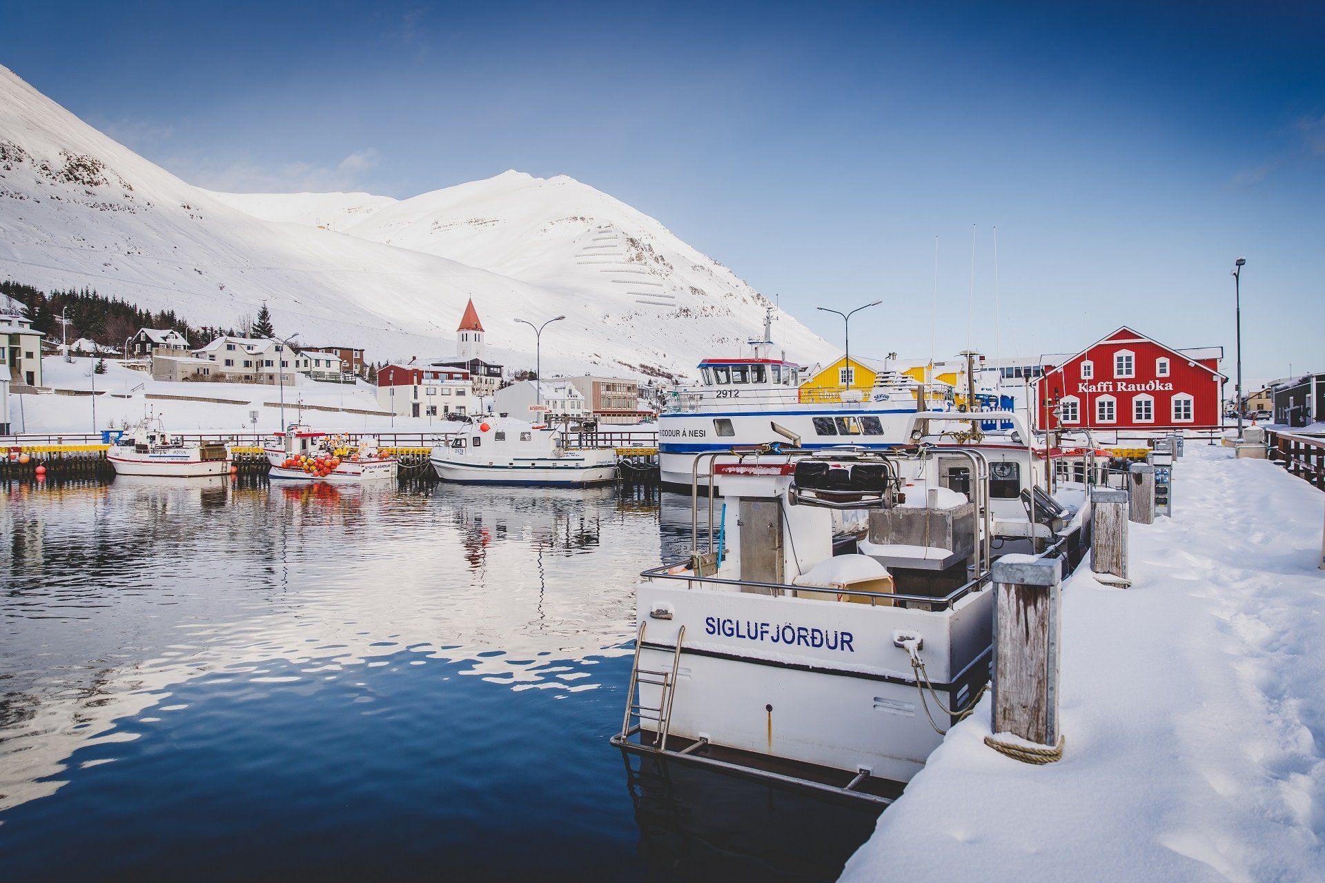 Noord IJsland in de winter