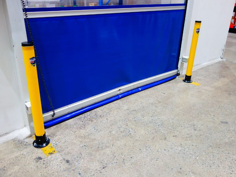 Two Yellow Posts — Chipping Norton, NSW — Rack Armour