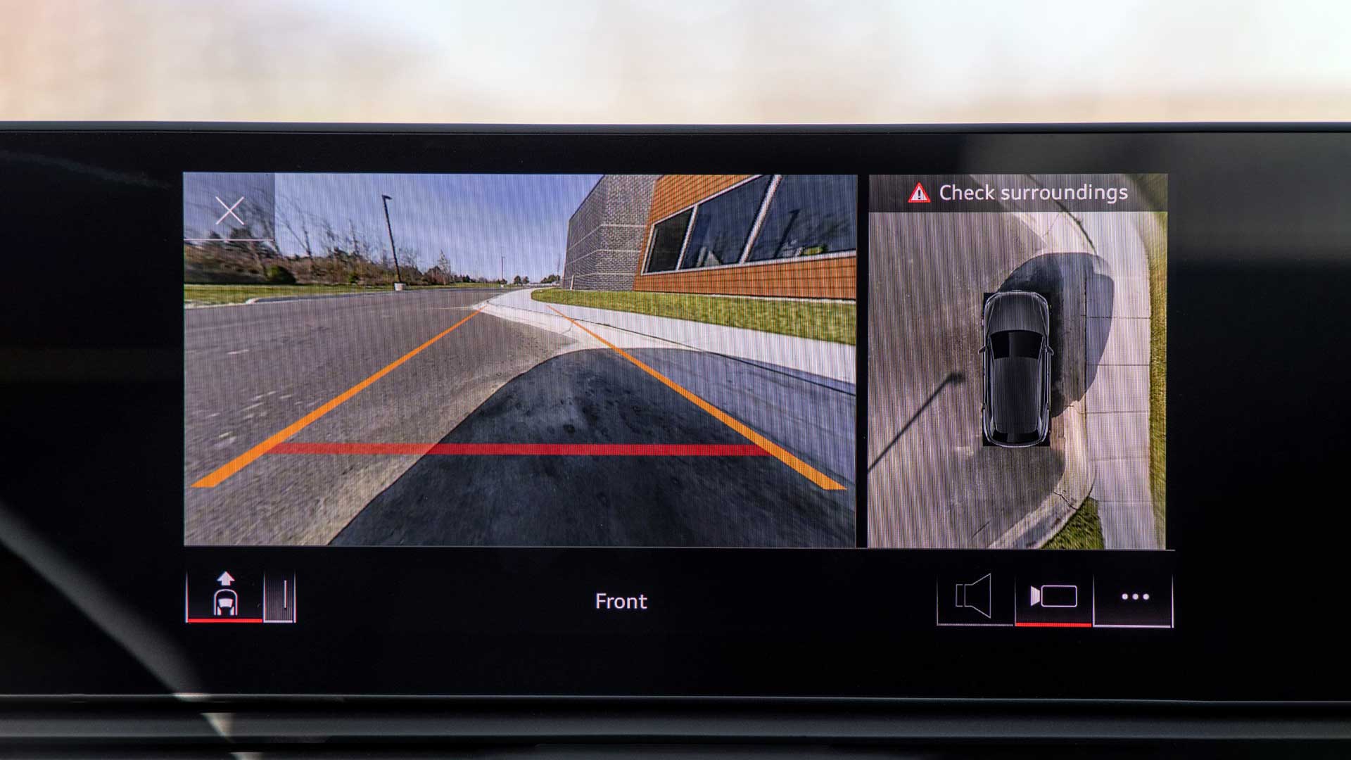 2023 Audi Q5 Top View Camera System