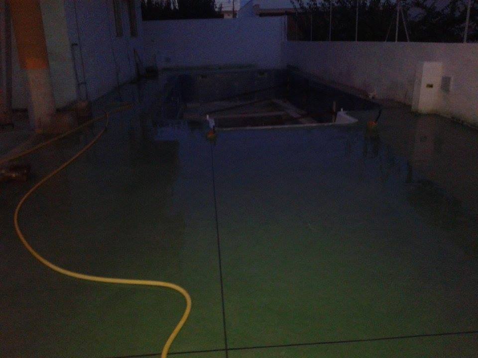 lavoro di pavimentazione