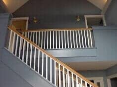 Fence Repair — Repaired Stairway Fence in Damascus, OR