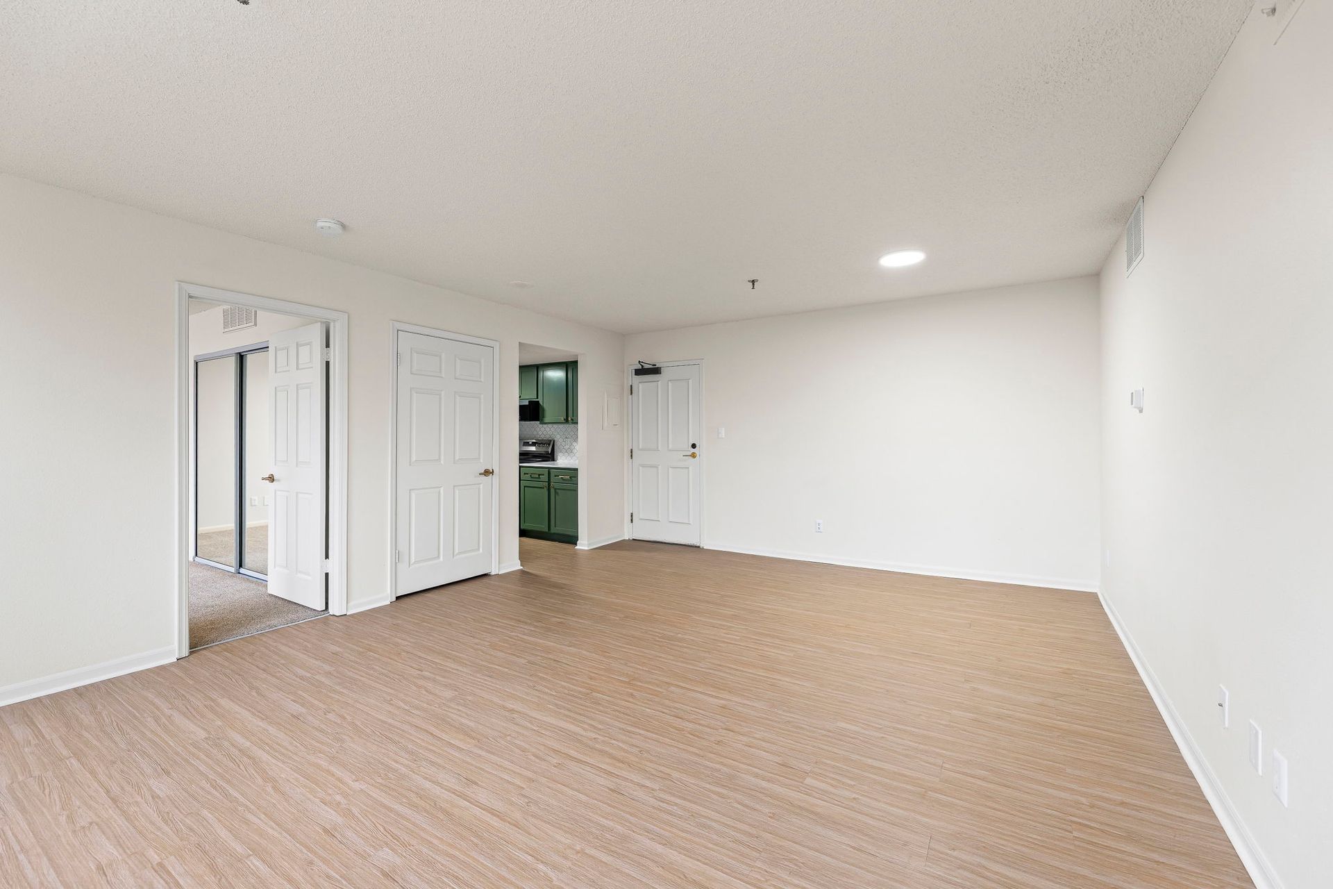 Updated interior design in Kansas City Plaza apartment