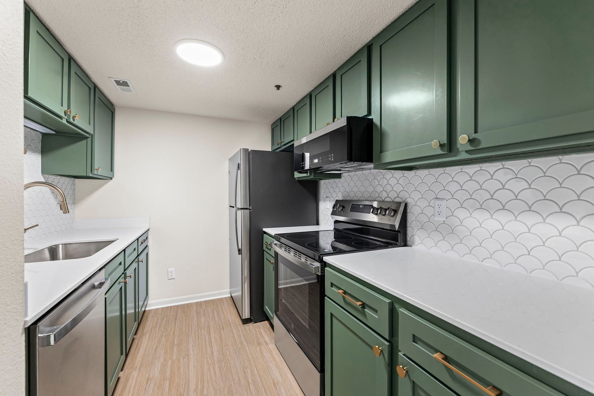 Modern renovation details inside The Majestic on the Plaza