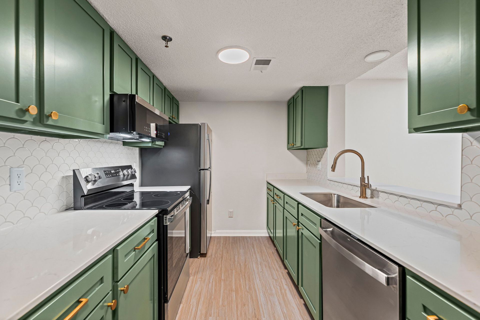 Renovated apartment showcasing classic architecture and updates