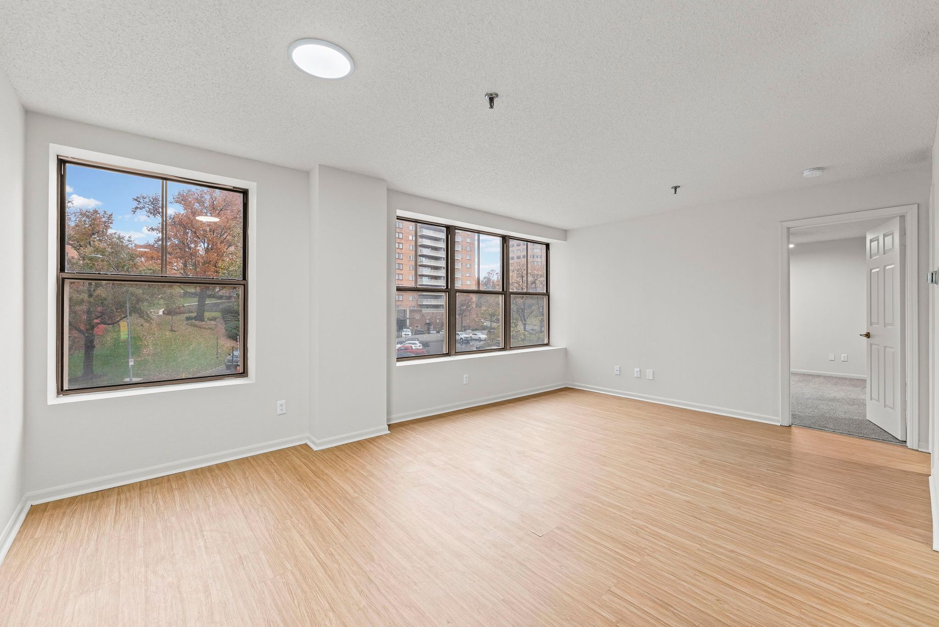 Newly renovated Plaza apartment with open layout