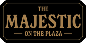 The Majestic on the Plaza Logo - Click to go to the home page 