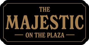 The Majestic on the Plaza Logo - Click to go to the home page 