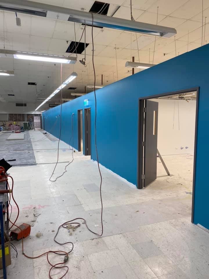 Long Hallway Under Construction — S D Maintenance In Point Clare, NSW