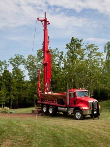 Drilling truck - Water Well Drilling & Service in Deale, Maryland
