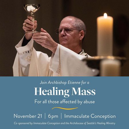 Join Archbishop Etienne for a Healing Mass for all those affected by abuse