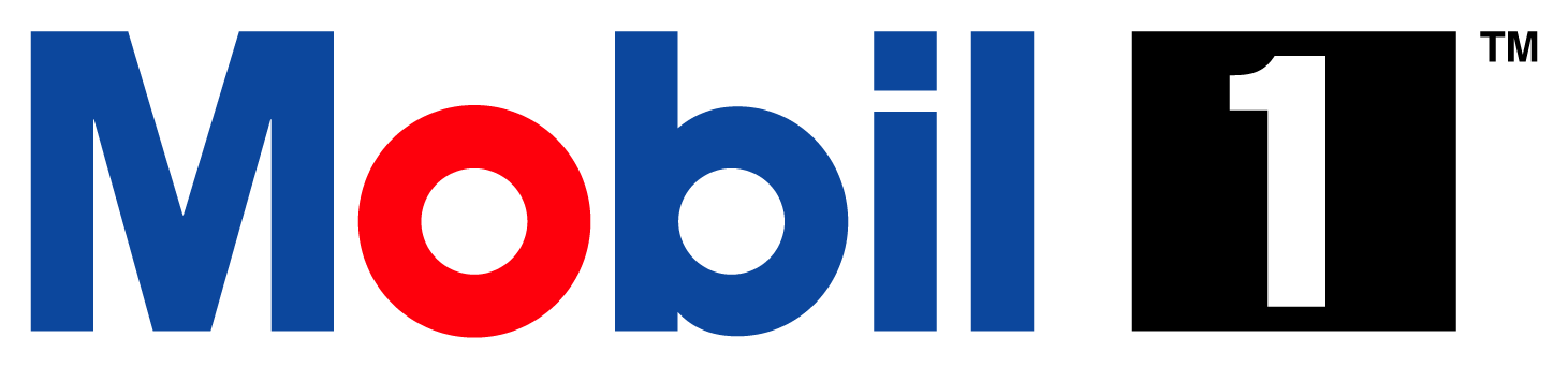 Mobil 1 logo with blue 
