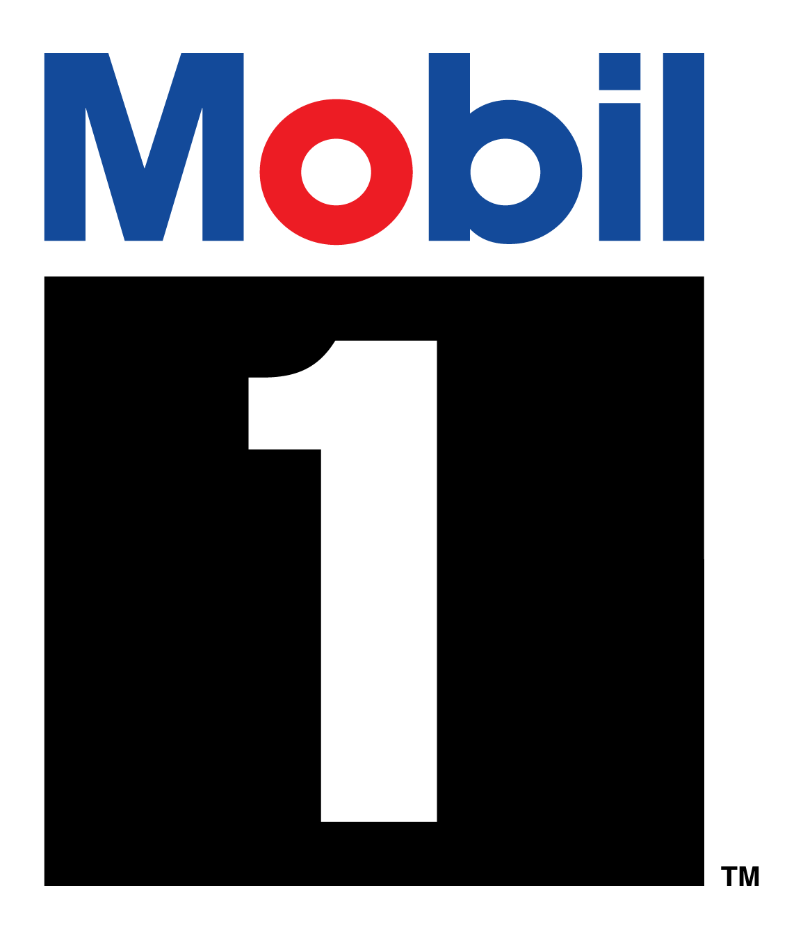 Mobil 1 logo: blue 
