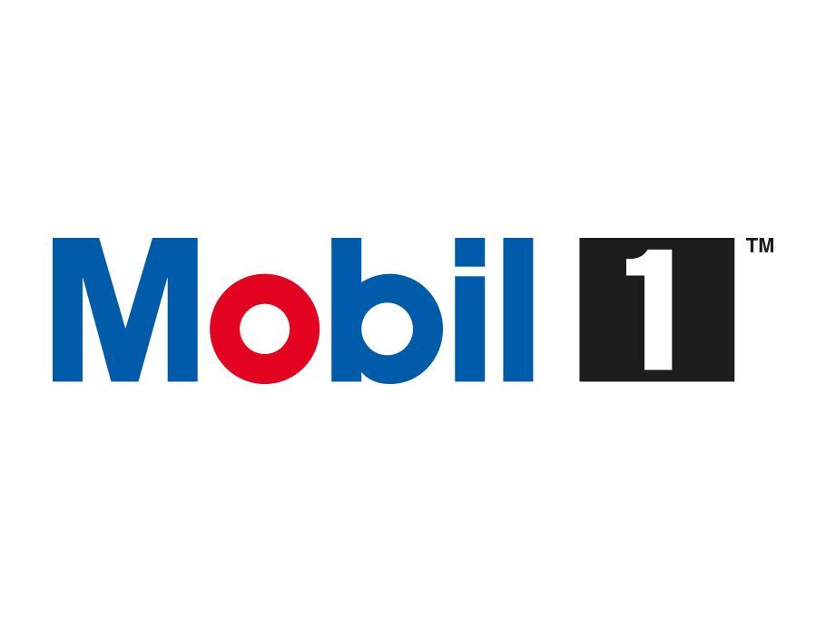 Mobil 1 logo with blue