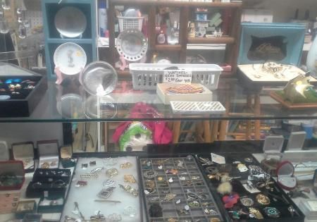 small antiques in case