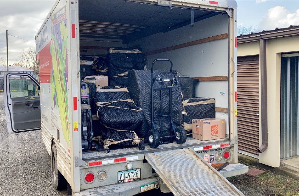 Ready to move items on truck