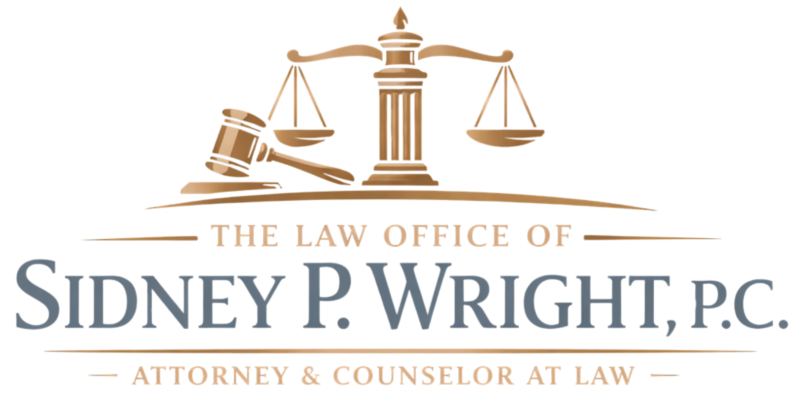 The Law Office of Sidney P. Wright, P.C. Logo
