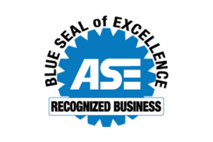 The ASE Blue Seal of Excellence Recognized Business logo
