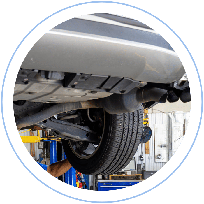 Emissions system inspection and testing service