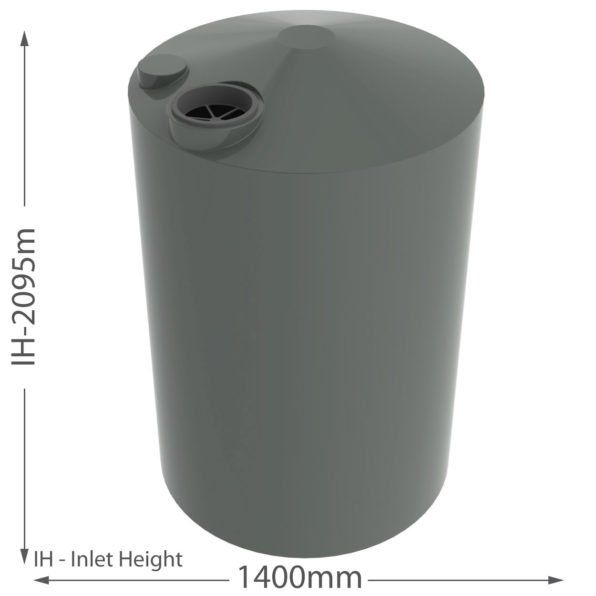 Round Poly Water Tanks Central QLD.