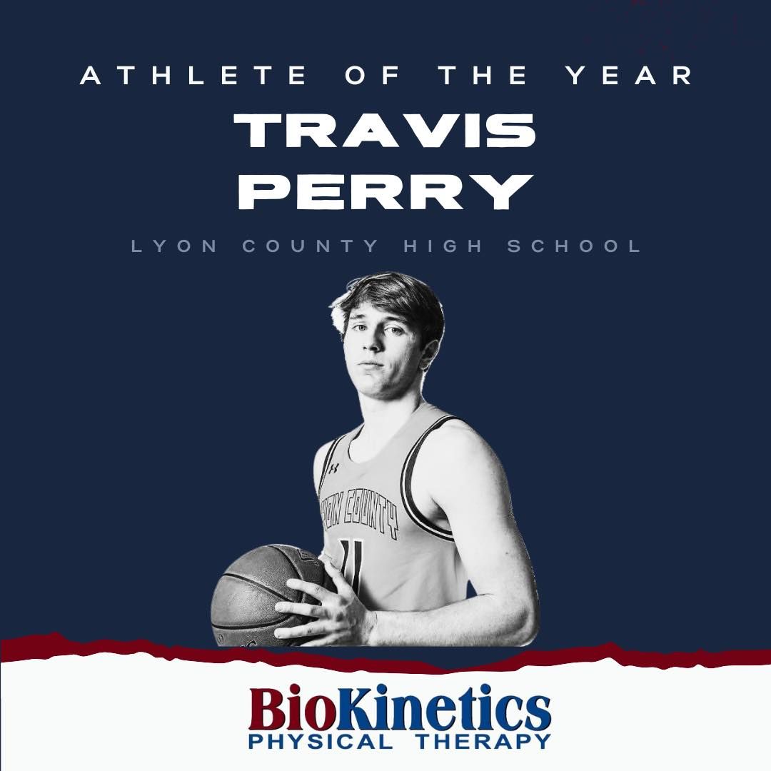 Athlete of the year travis perry from lyon county high school