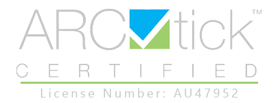 Arctick Certified license number AU47952