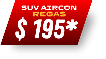 SUV Air Conditioning Regas $195*