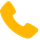 A yellow phone icon on a white background.