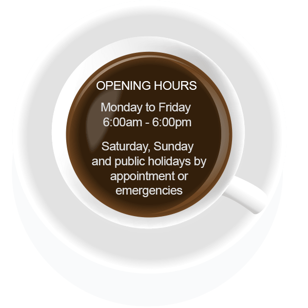 Professional Coffee Repairs Opening Hours