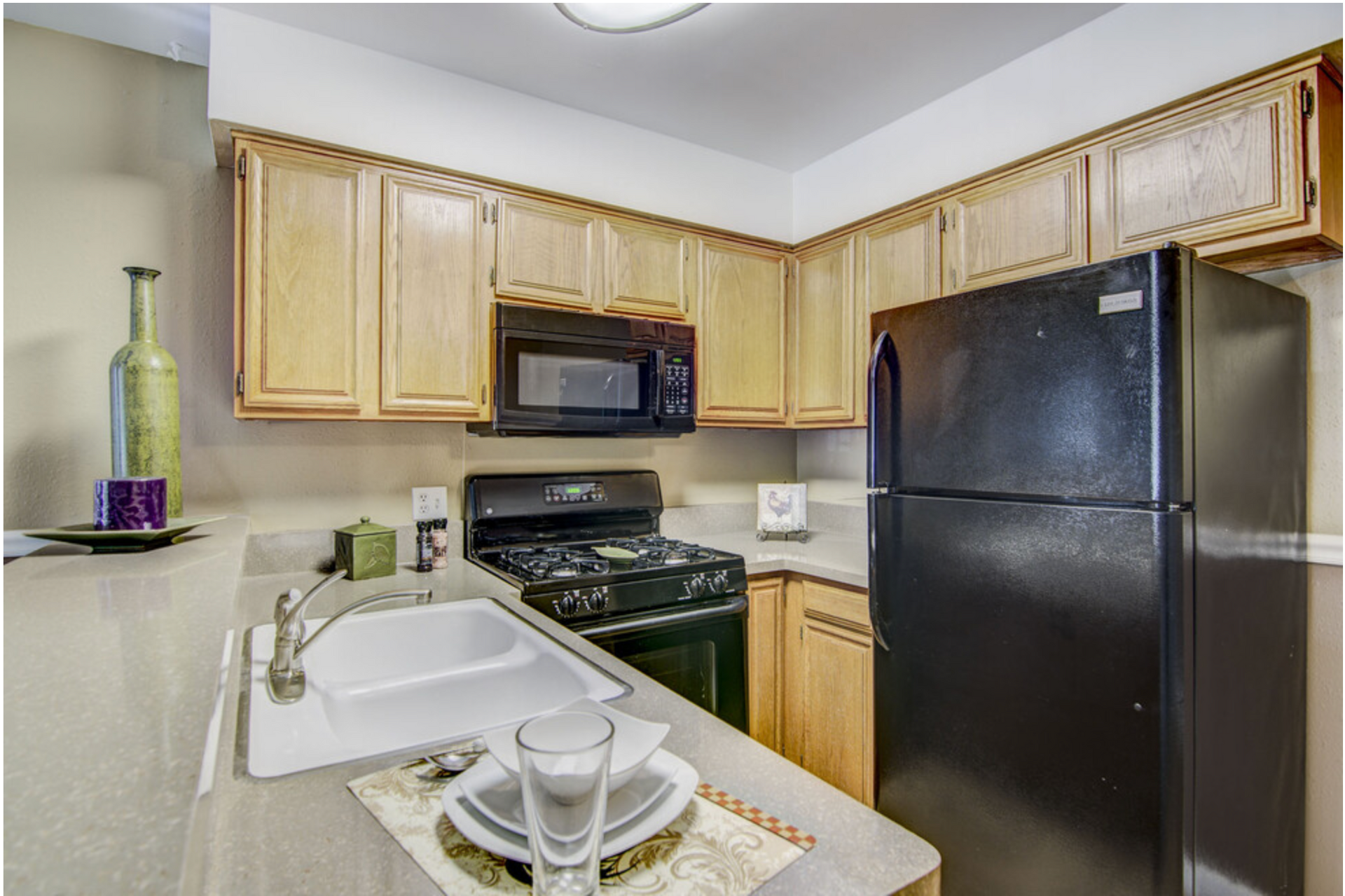 Cypress Greens 1 bedroom kitchen