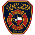 Cypress Creek Fire patch logo