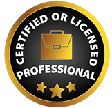 Certified or Licensed Professional