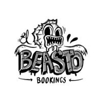 Un logotipo en blanco y negro para las reservas de El Beast con un caballito de mar encima.