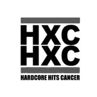 Un logotipo en blanco y negro para los éxitos hardcore Cancer.