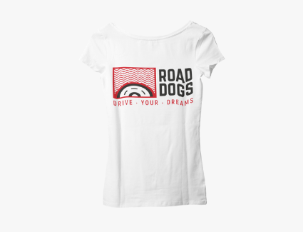 Una camiseta blanca con las palabras 