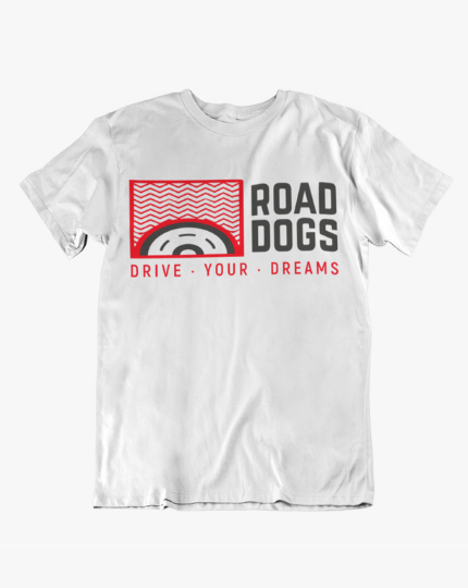 Una camiseta blanca que dice 