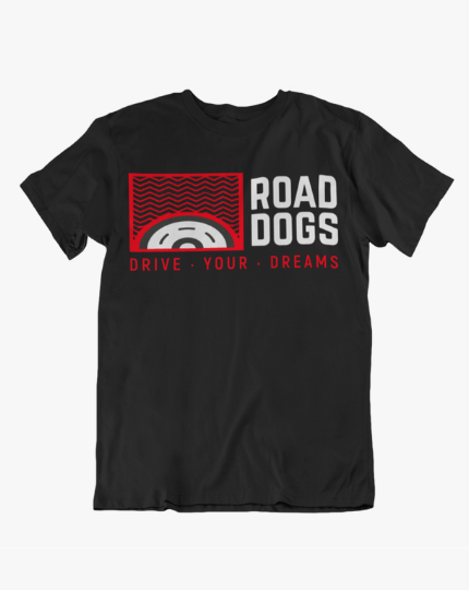 Una camiseta negra que dice 