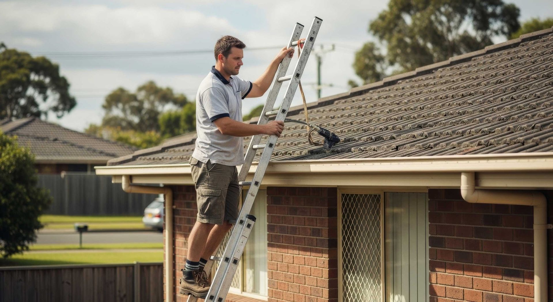 Residential Gutter Cleaning Service In Little Mountain