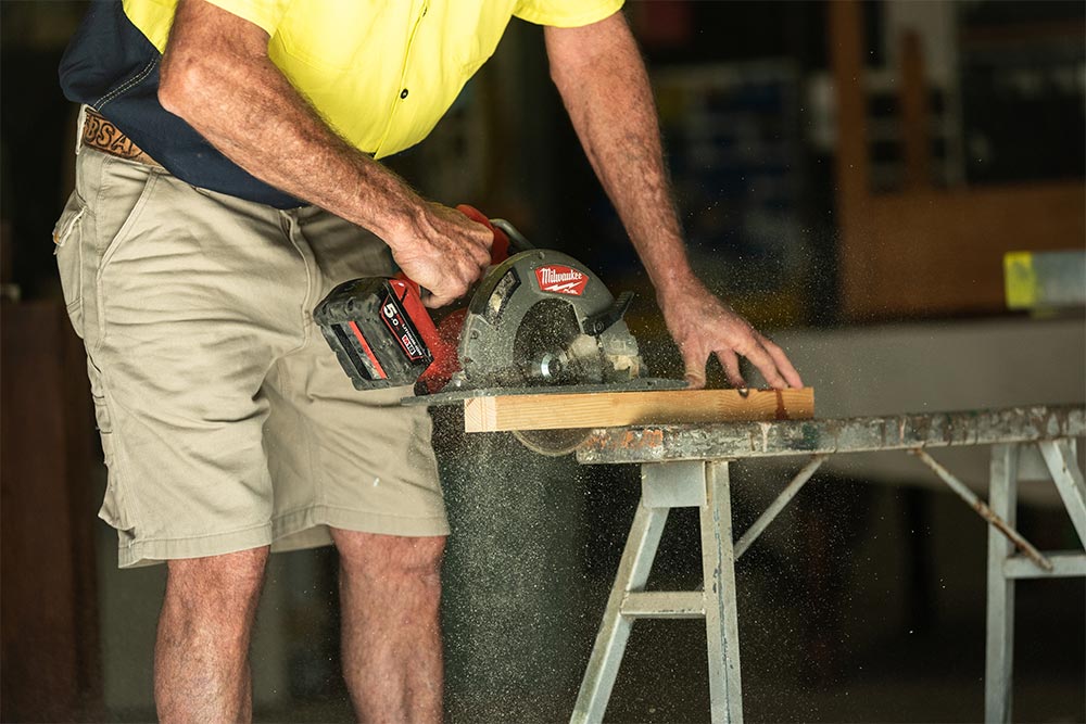 Handyman Sunshine Coast Cutting Timber