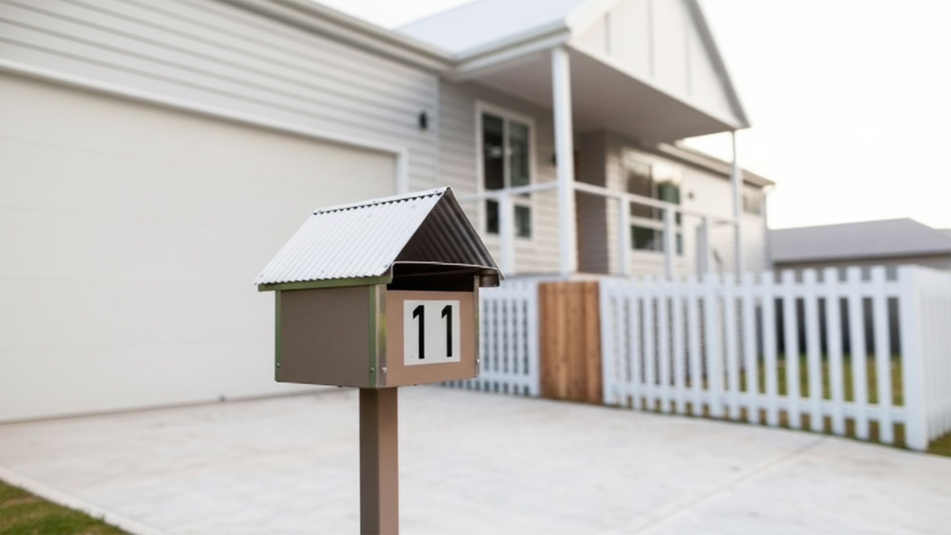 New Letterbox Installation At Residential Property Parrearra