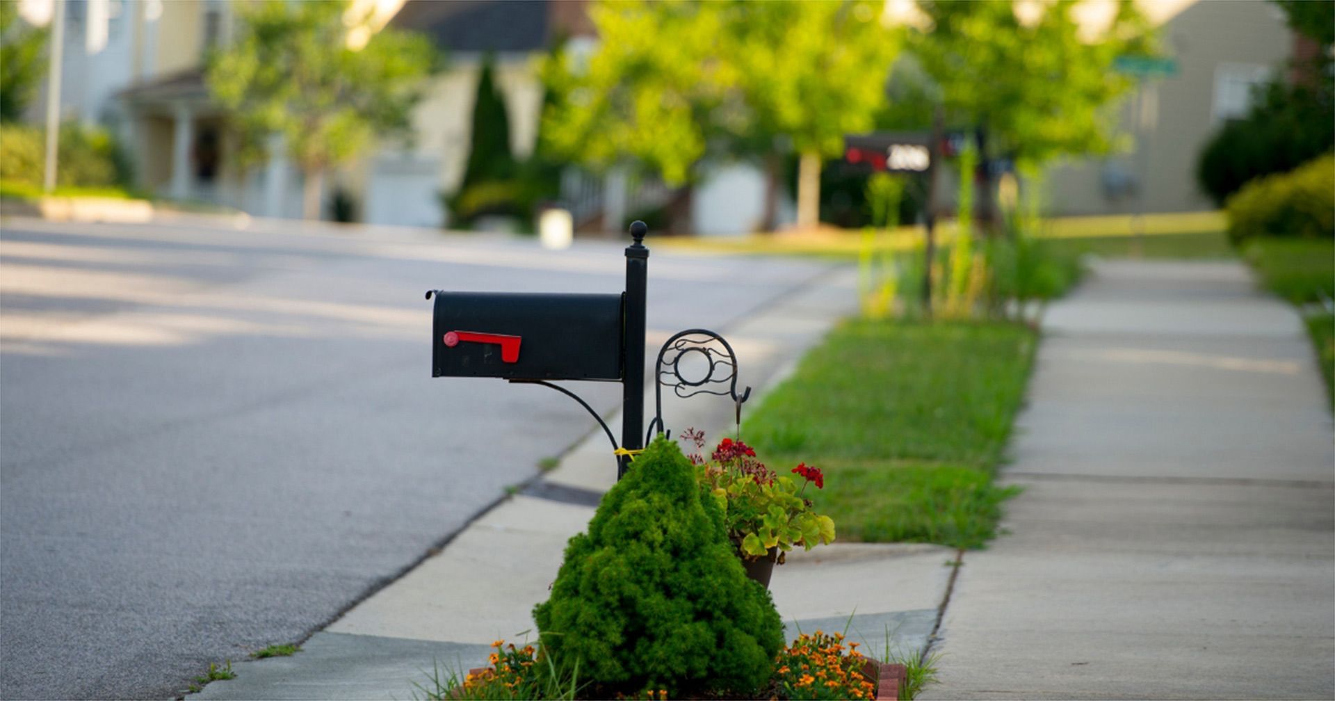 Letterbox Installation At Front Yard Mons