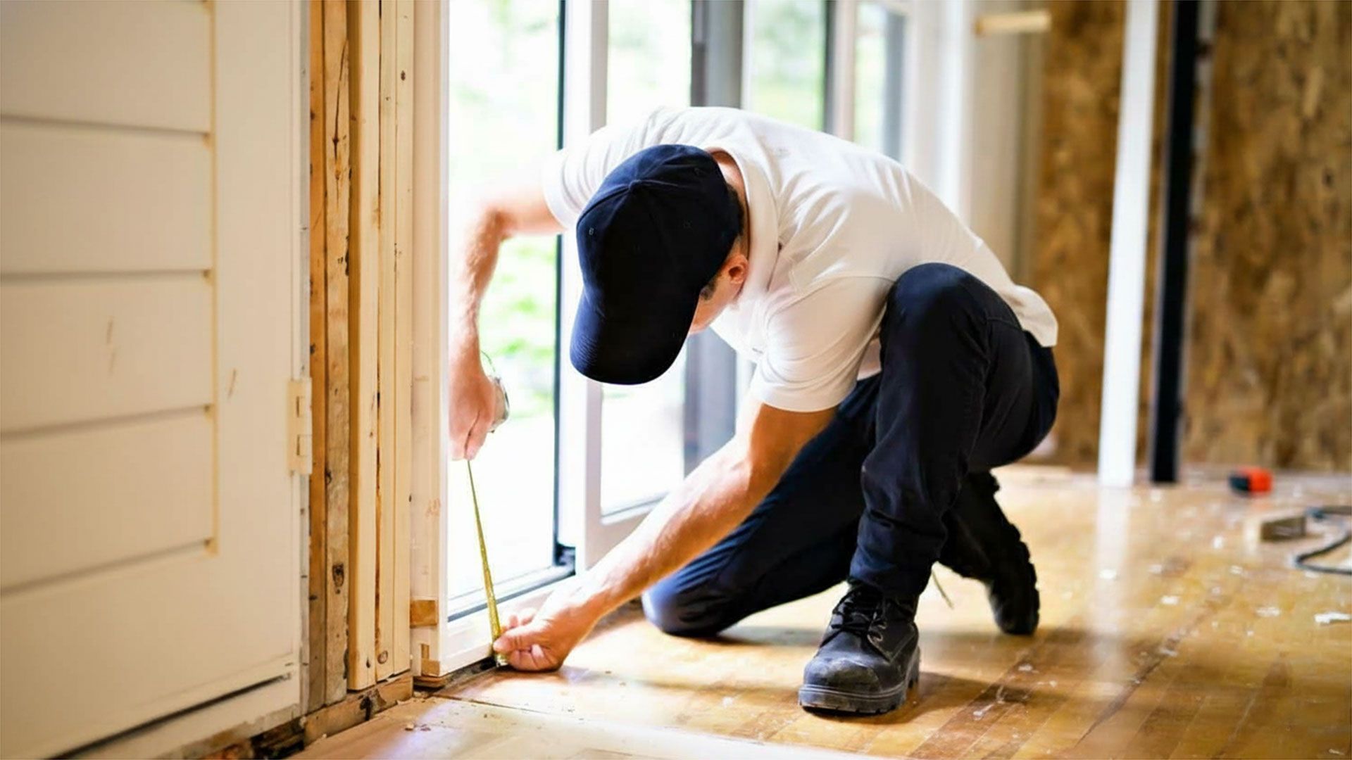 Pet Door Installation In Timber Door Tanawha