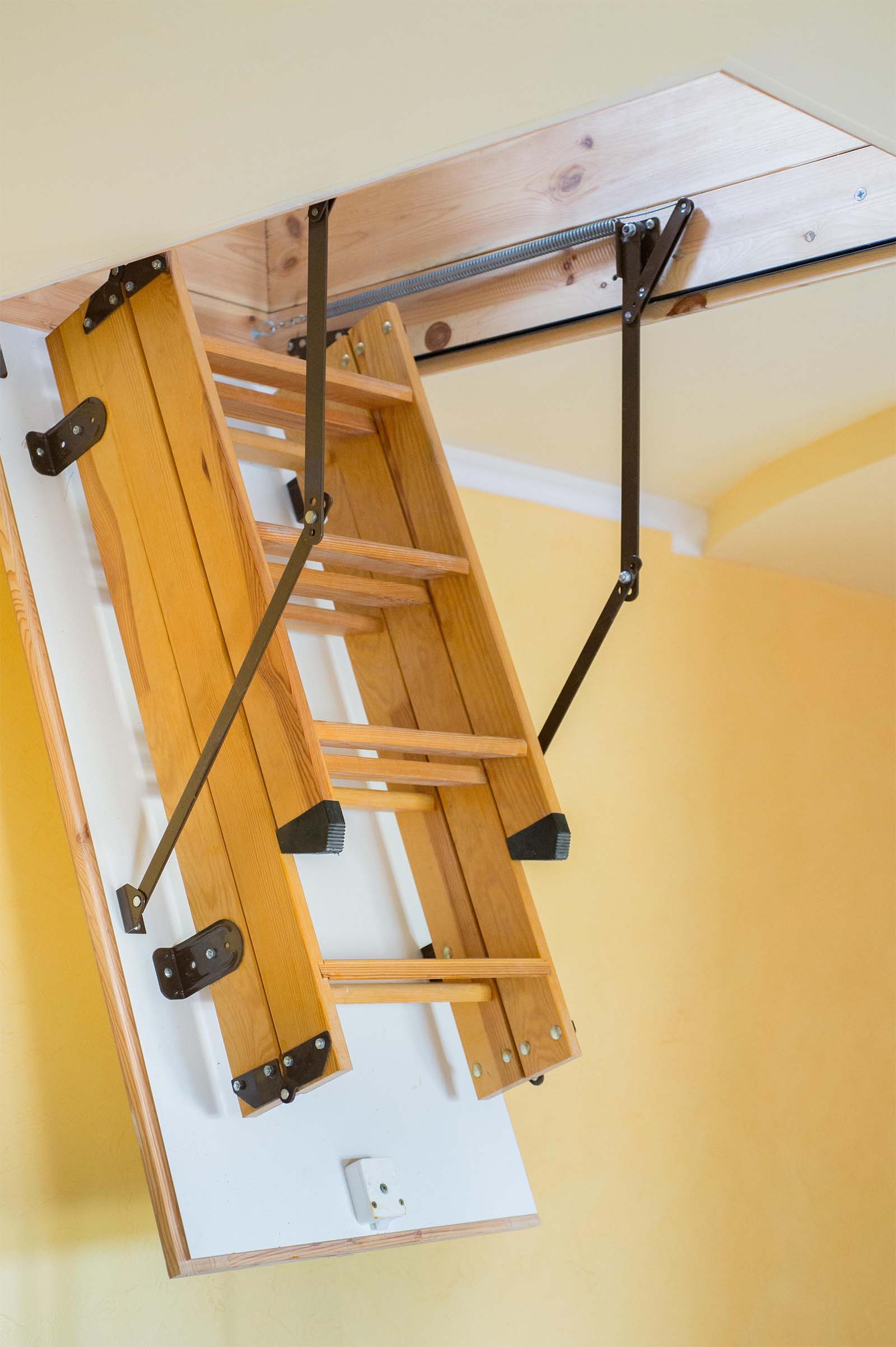 Retractable Roof Ladder Installation